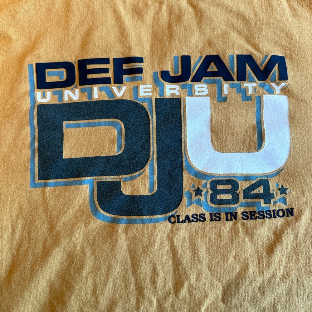 vintage Men’s Def Jam University Shirt sz XL